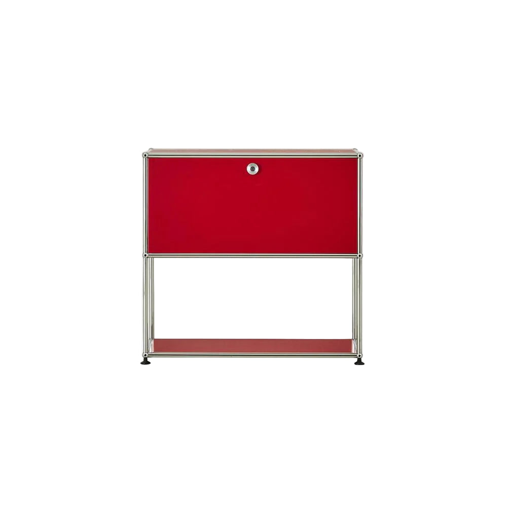 MID CENTURY bedside storage